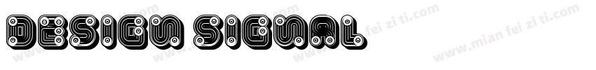 design signal字体转换